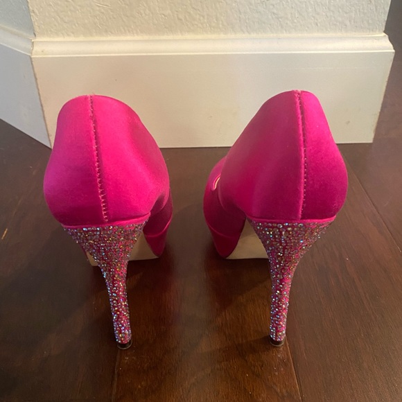 Steve Madden Rhinestone Heels - Picture 3 of 4